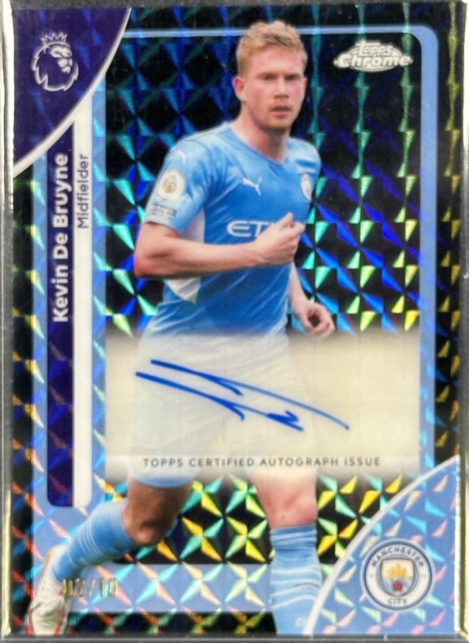 Kevin De Bruyne - Chrome Premier League Autograph #CA-KDB