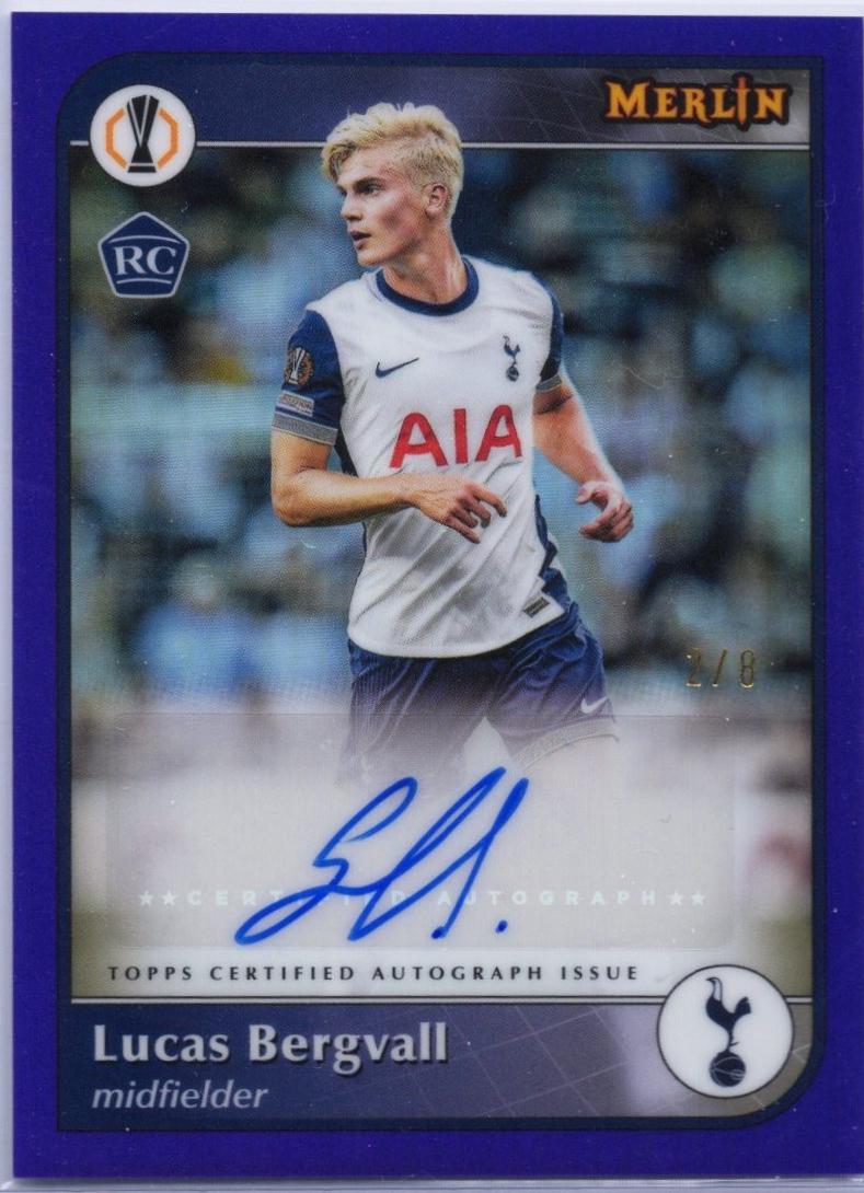 Lucas Bergvall - Merlin UEFA Autograph #AU-LB