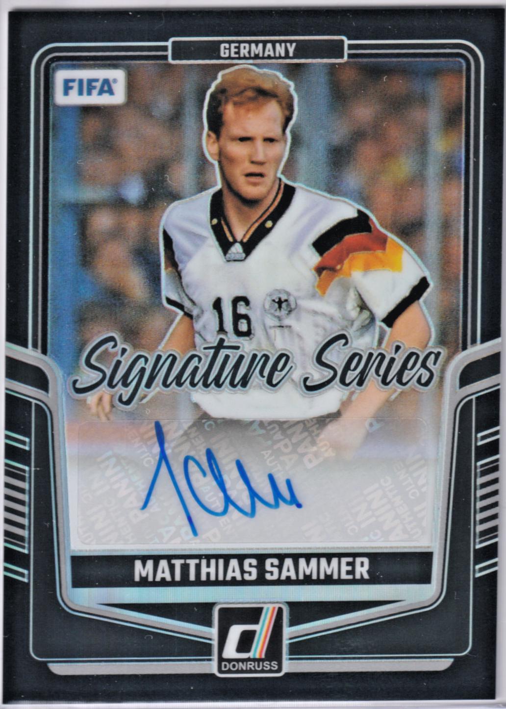 Matthias Sammer - Donruss Signature Series #SS-MS