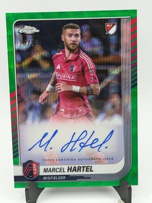 Marcel Hartel - Chrome MLS Autograph #CA-MH
