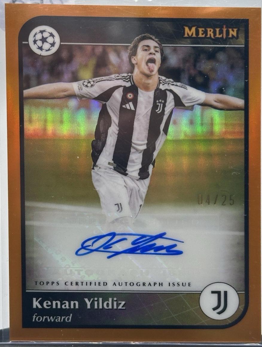 Kenan Yildiz - Merlin UEFA Autograph #AU-KY