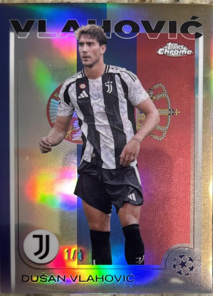 Dusan Vlahovic - Chrome UEFA #176