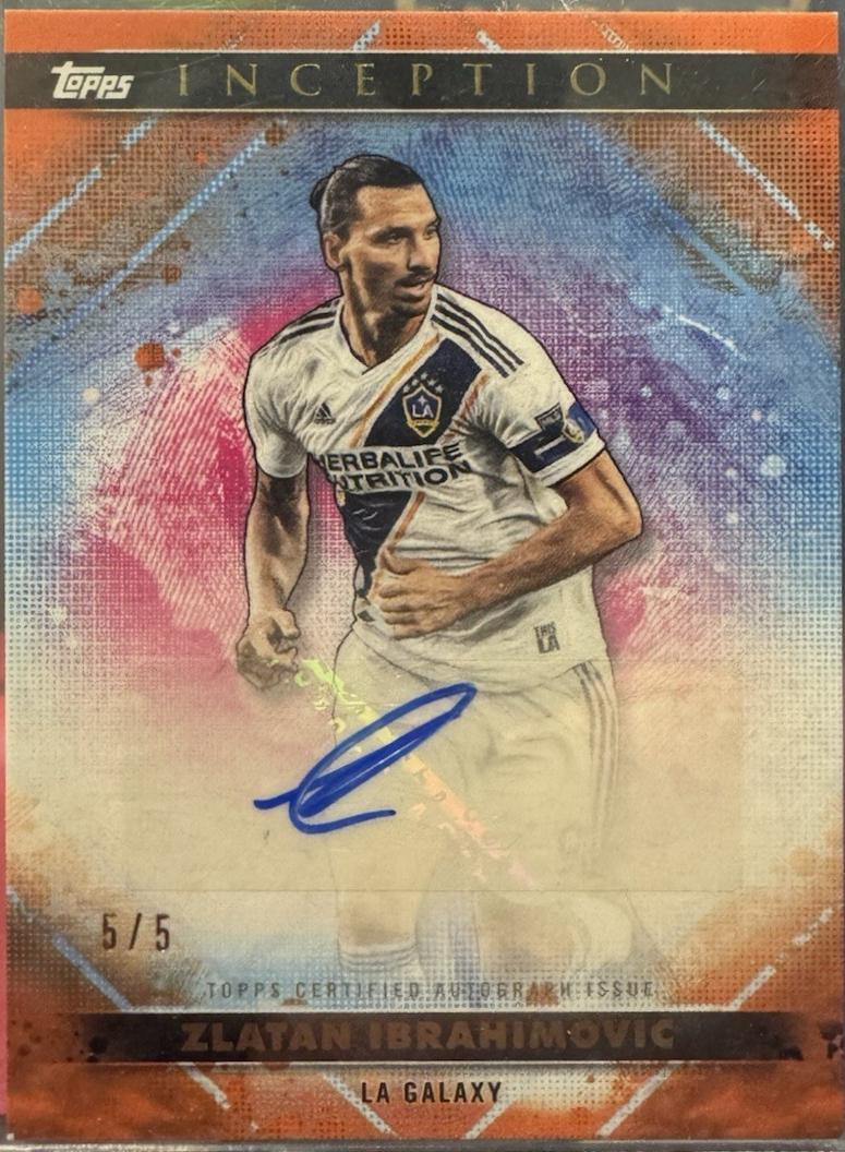Zlatan Ibrahimovic - Inception MLS Autograph #1A