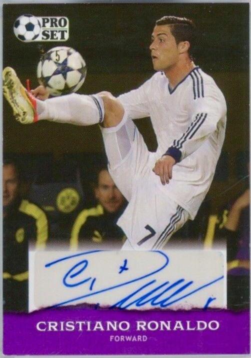 Cristiano Ronaldo - Pro Set Autographs #PS-CR1