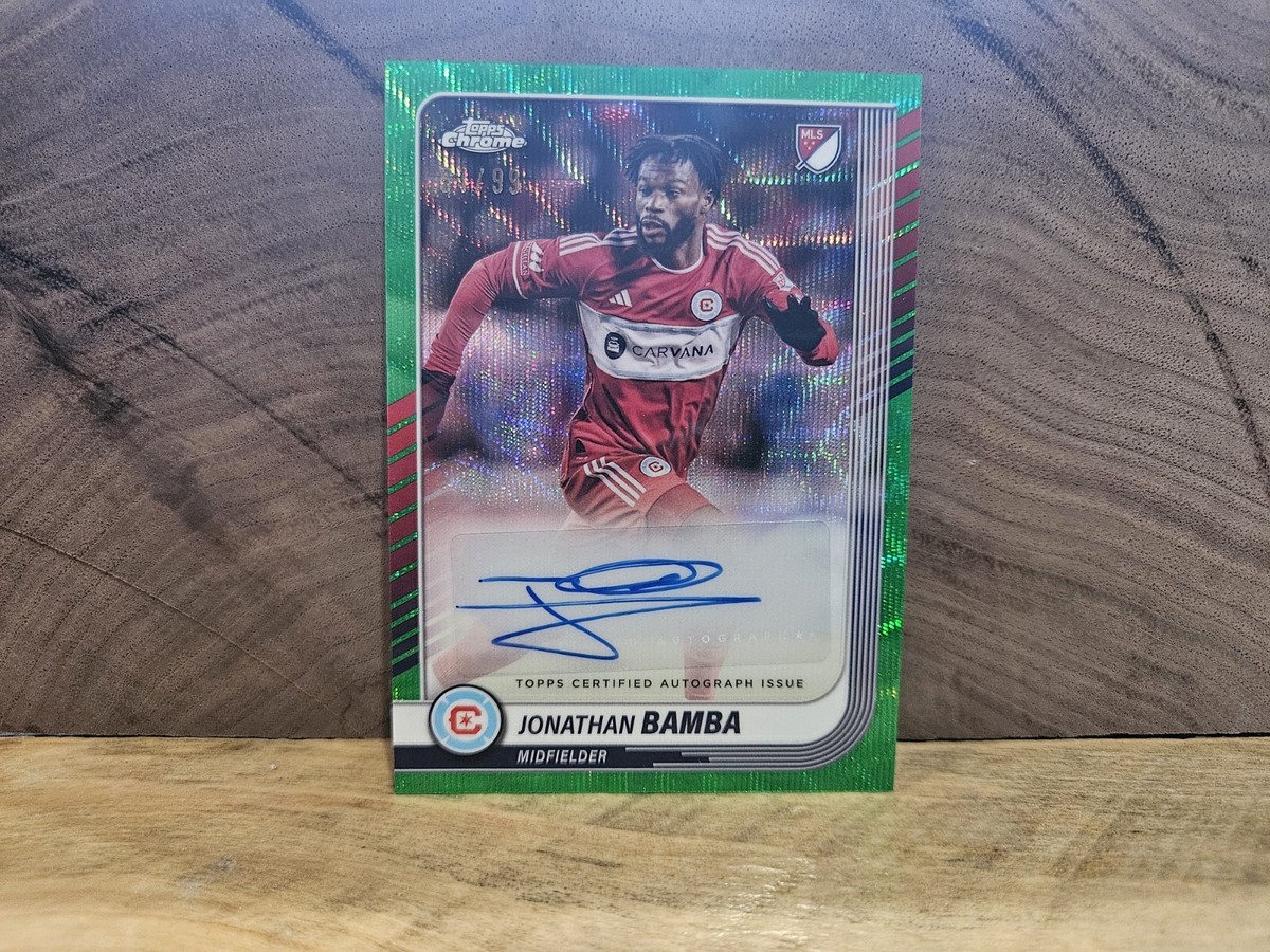 Jonathan Bamba - Chrome MLS Autograph #CA-JB