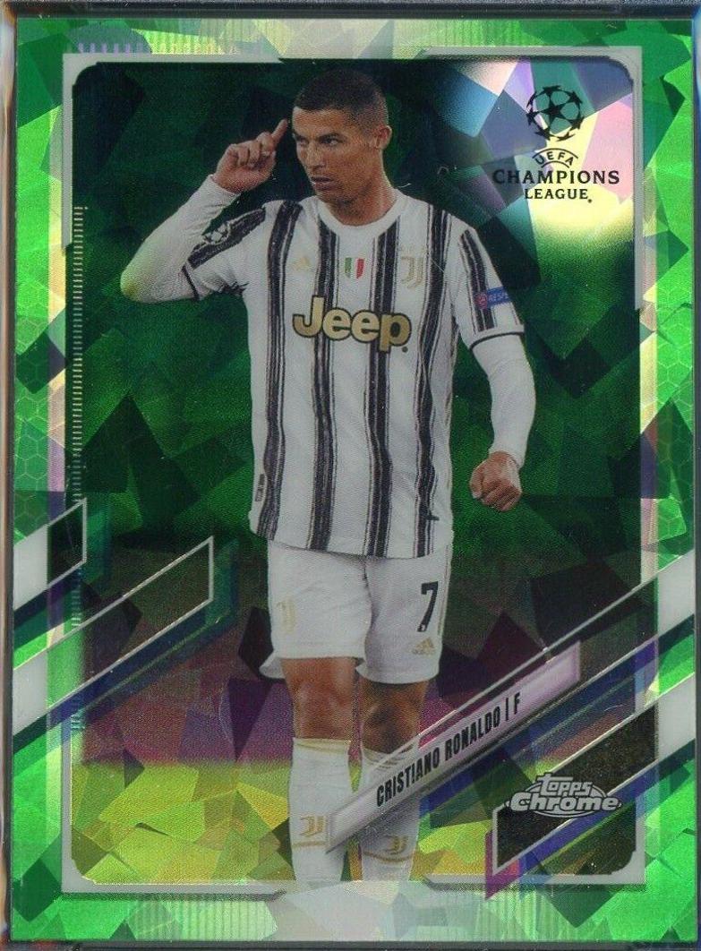 Cristiano Ronaldo - Chrome UEFA Champions League Sapphire #100
