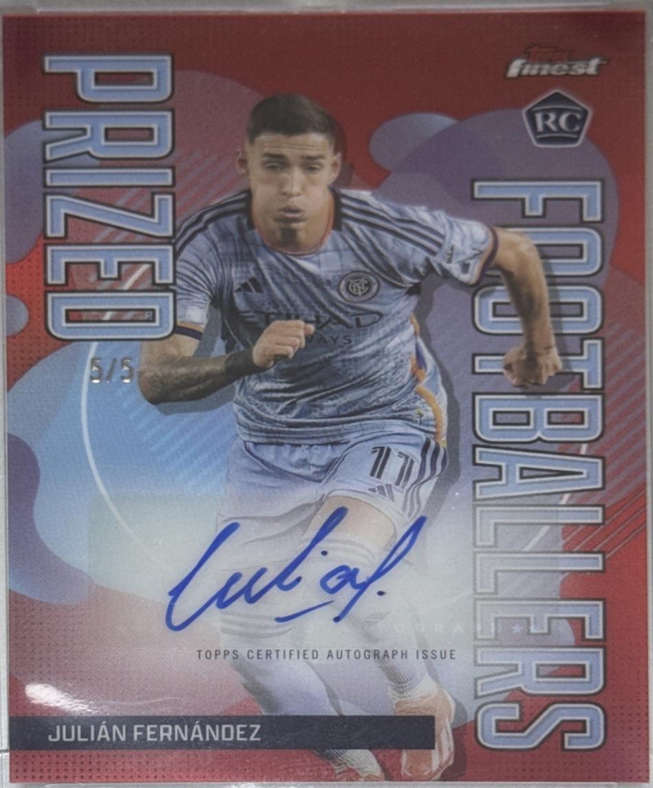 Julian Fernandez - Finest MLS Prized Footballers Autograph #PFA-JU