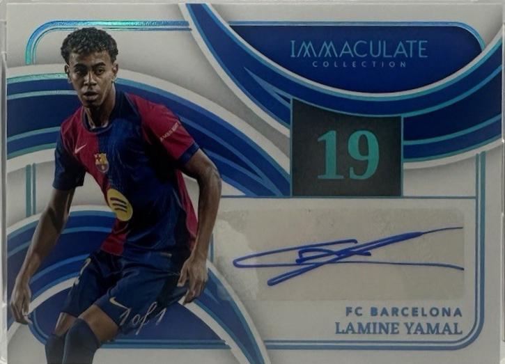Lamine Yamal - Immaculate Numbers Signature #11