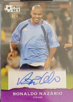 Ronaldo Nazario - Pro Set Autographs #PS-RN1