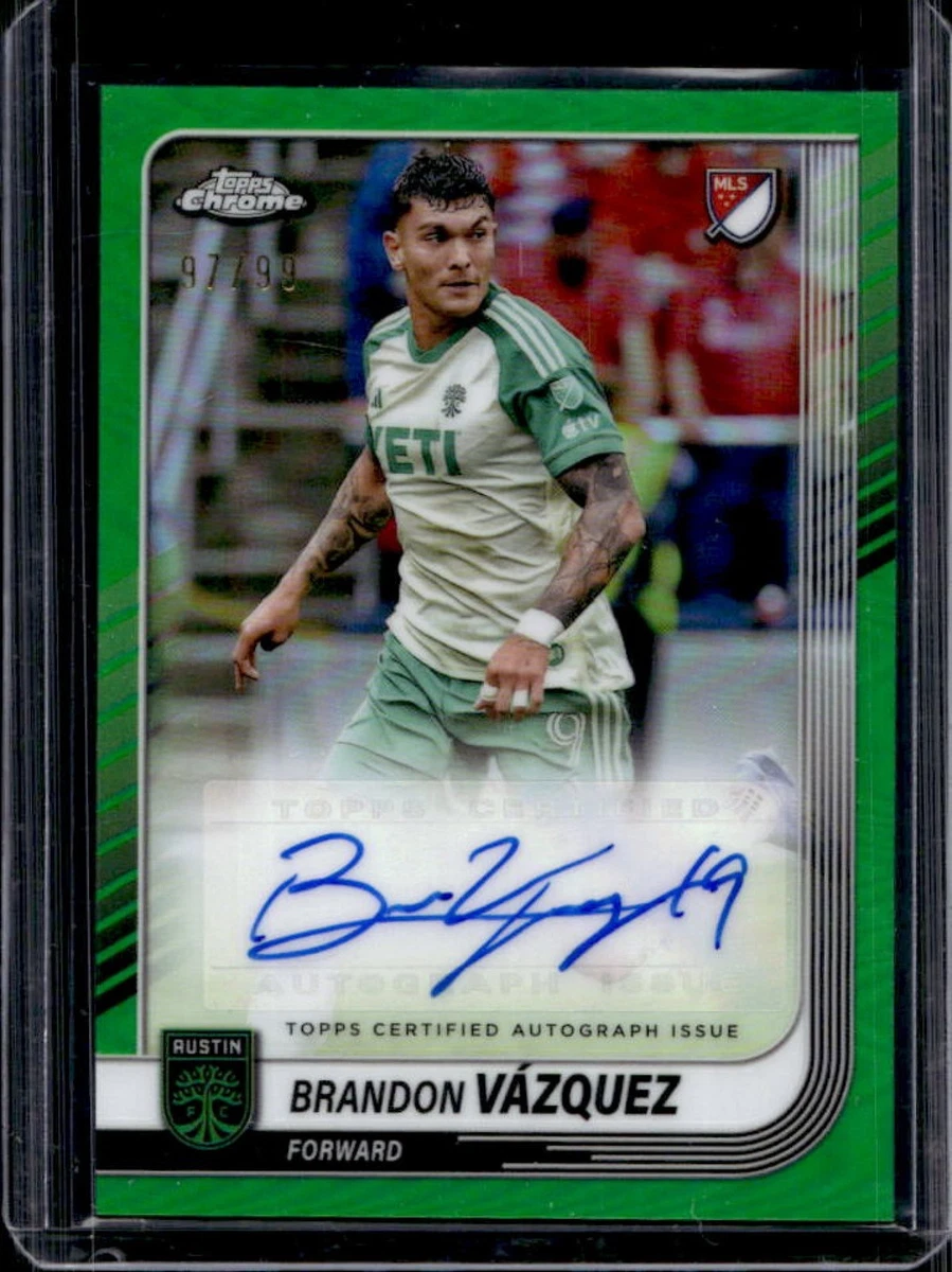 Brandon Vazquez - Chrome MLS Autograph #CA-BV