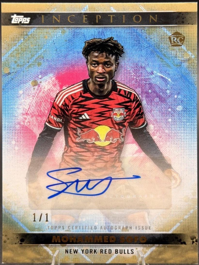 Mohammed Sofo - Inception MLS Autograph #52A