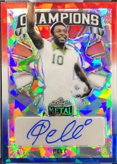 Pele - Metal Champions Autographs #C-P1