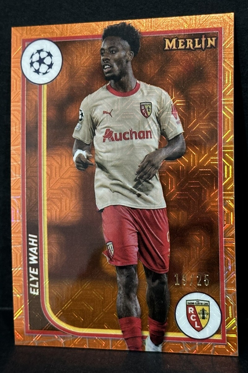 Elye Wahi - UEFA Autograph #BA-WA