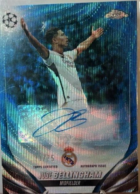 Jude Bellingham - Chrome UEFA Autograph #CA-JB