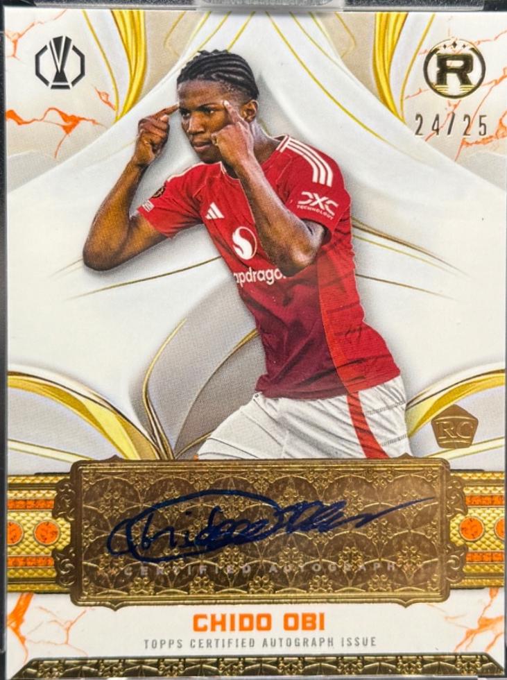 Chido Obi - Reverence UEFA Autograph #RA-CO