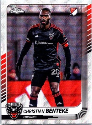 Christian Benteke - Chrome MLS Autograph #CA-CB