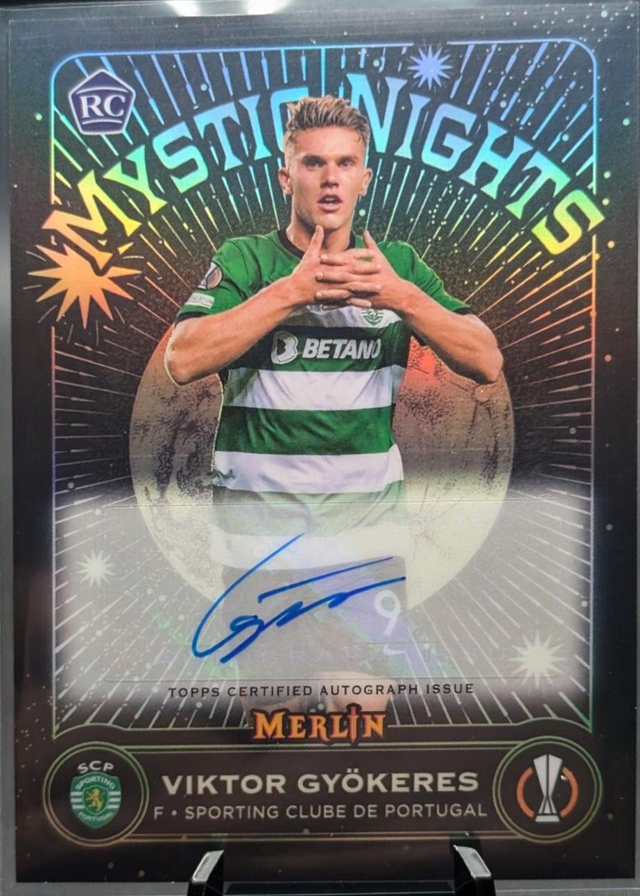Viktor Gyokeres - Merlin UEFA Mystic Nights Autographs #MN-VG