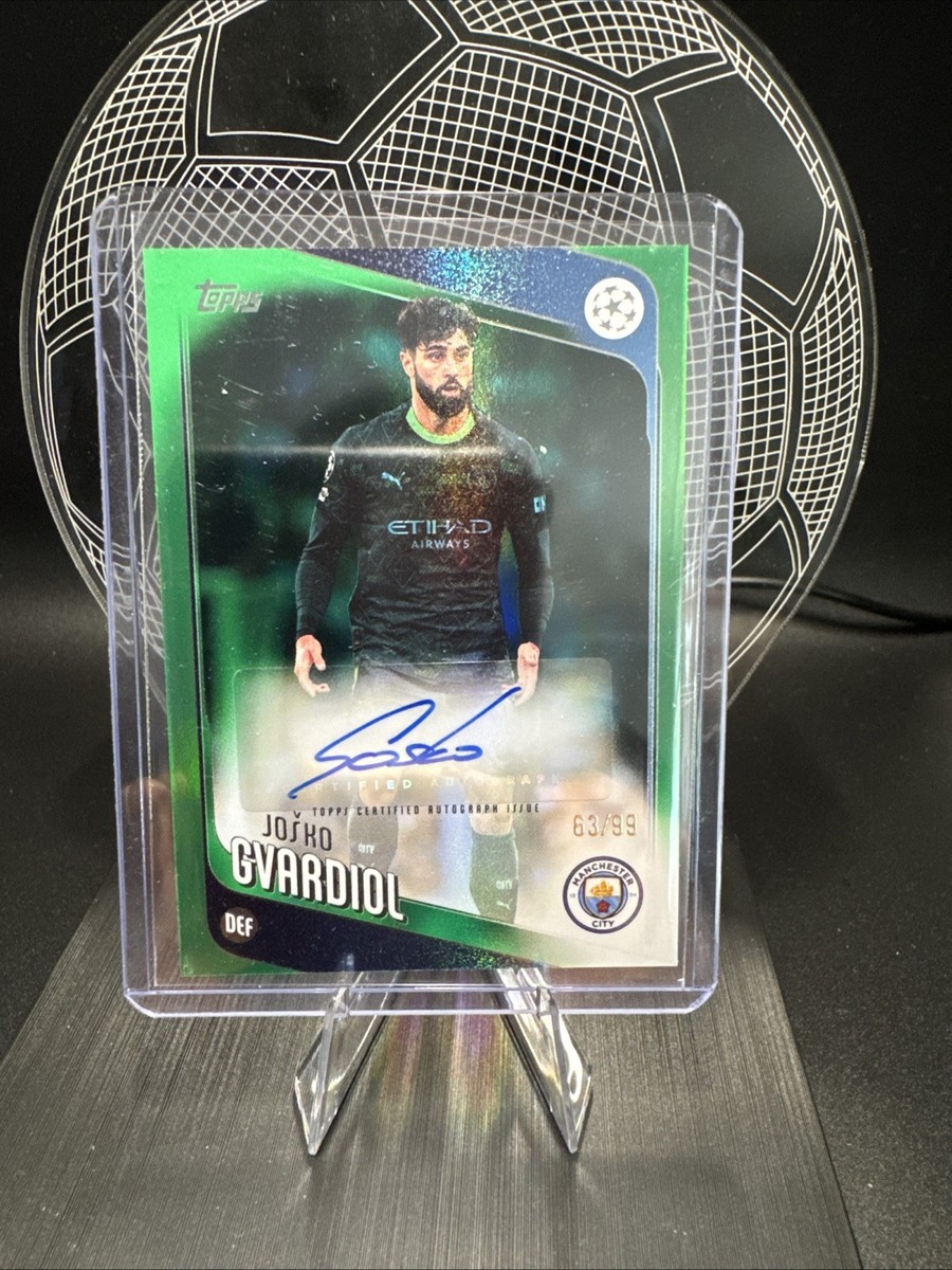 Josko Gvardiol - UEFA Autograph #BA-JG