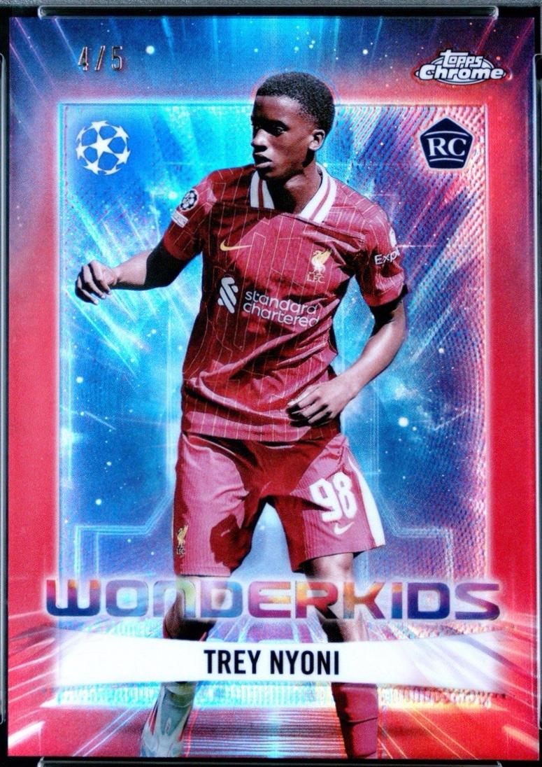Trey Nyoni - Chrome UEFA Wonderkids #WK-18