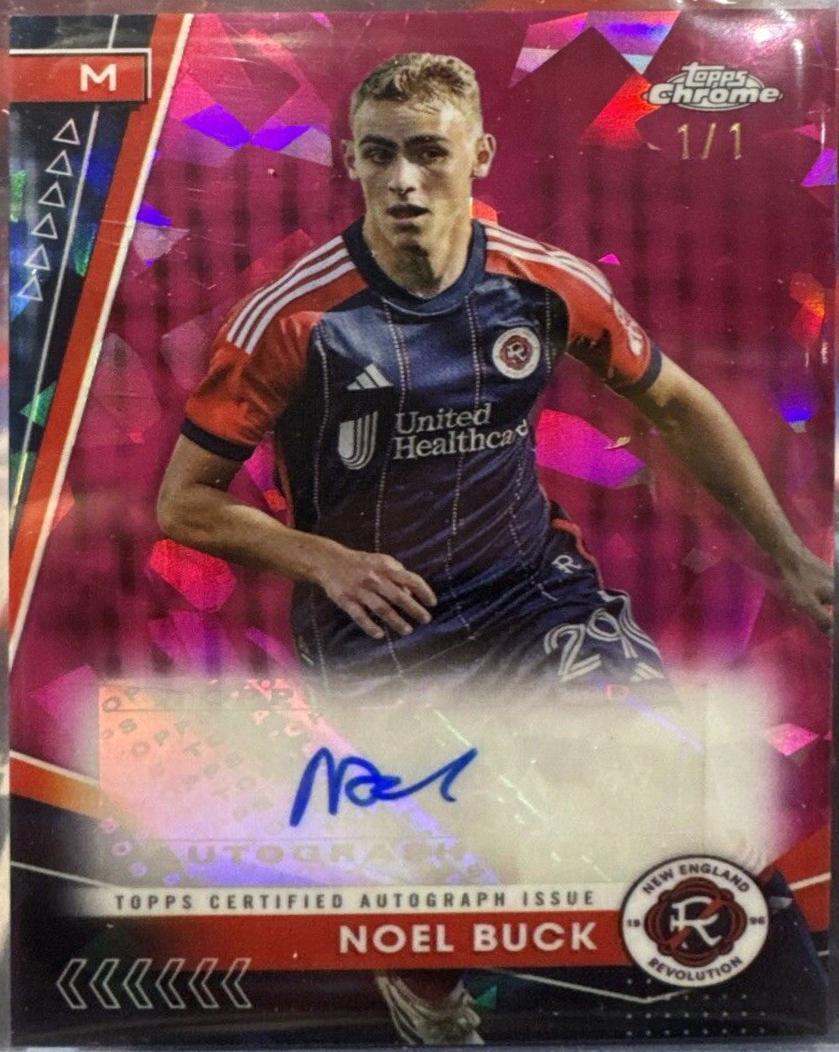 Noel Buck - Chrome Sapphire MLS Autograph #SA-NB