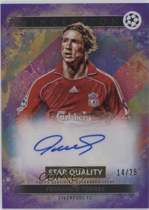 Fernando Torres - Inception UEFA Star Quality Autograph #SQA-TO