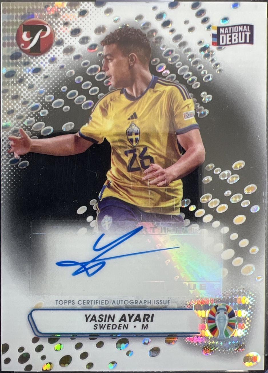 Yasin Ayari - Pristine Road to Euro 2024 Autograph #PA-YA