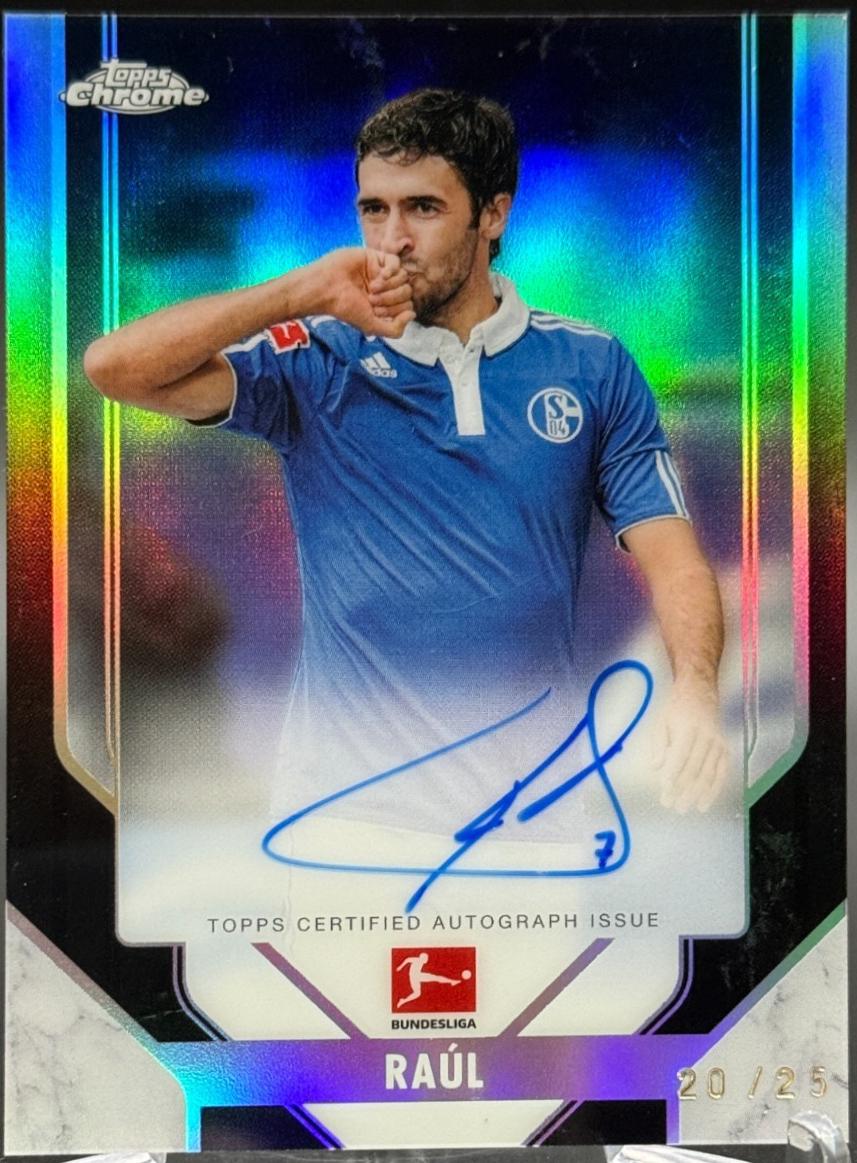 Raul - Chrome Bundesliga Superior Signature Legends #CSL-RA