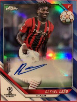 Rafael Leao - Chrome UEFA Champions League Autographs #CA-LE