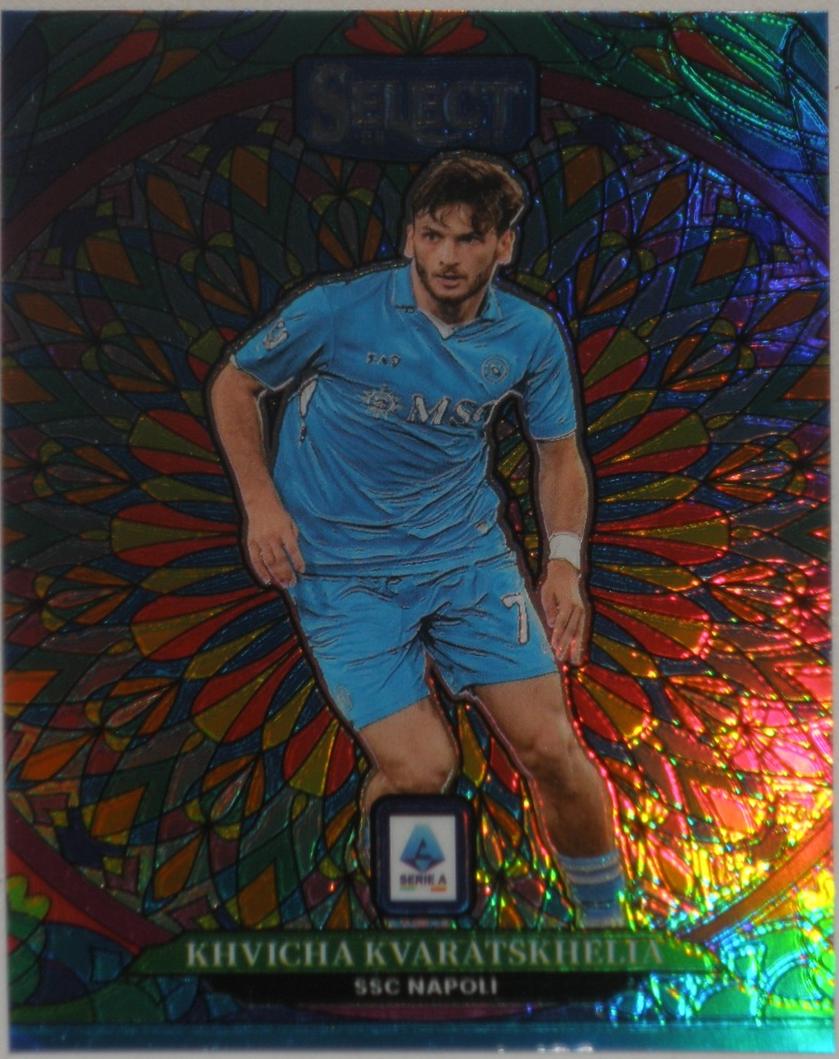 Khvicha Kvaratskhelia - Select Serie A Stained Glass #6
