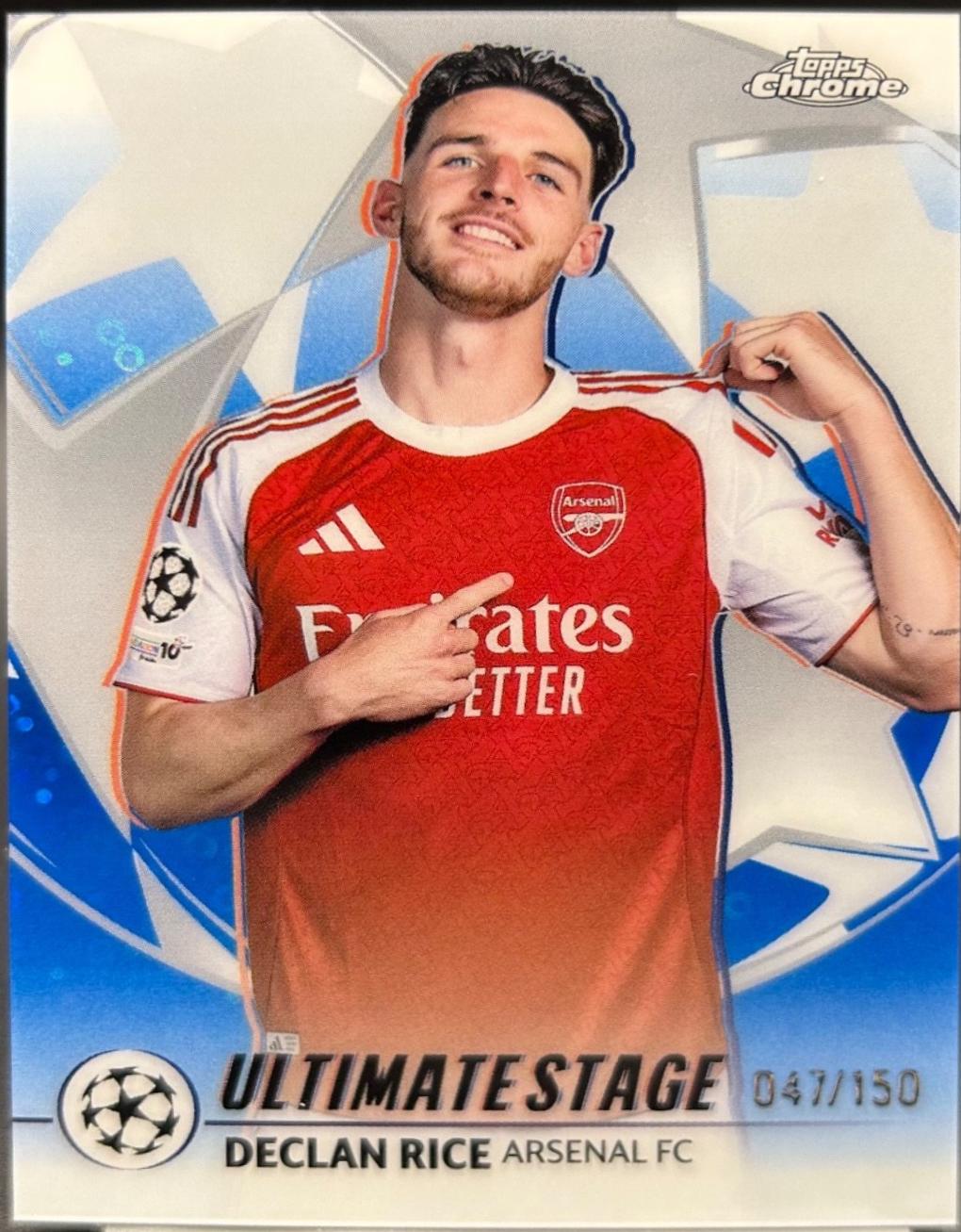 Declan Rice - UEFA Ultimate Stage Chrome #US-5
