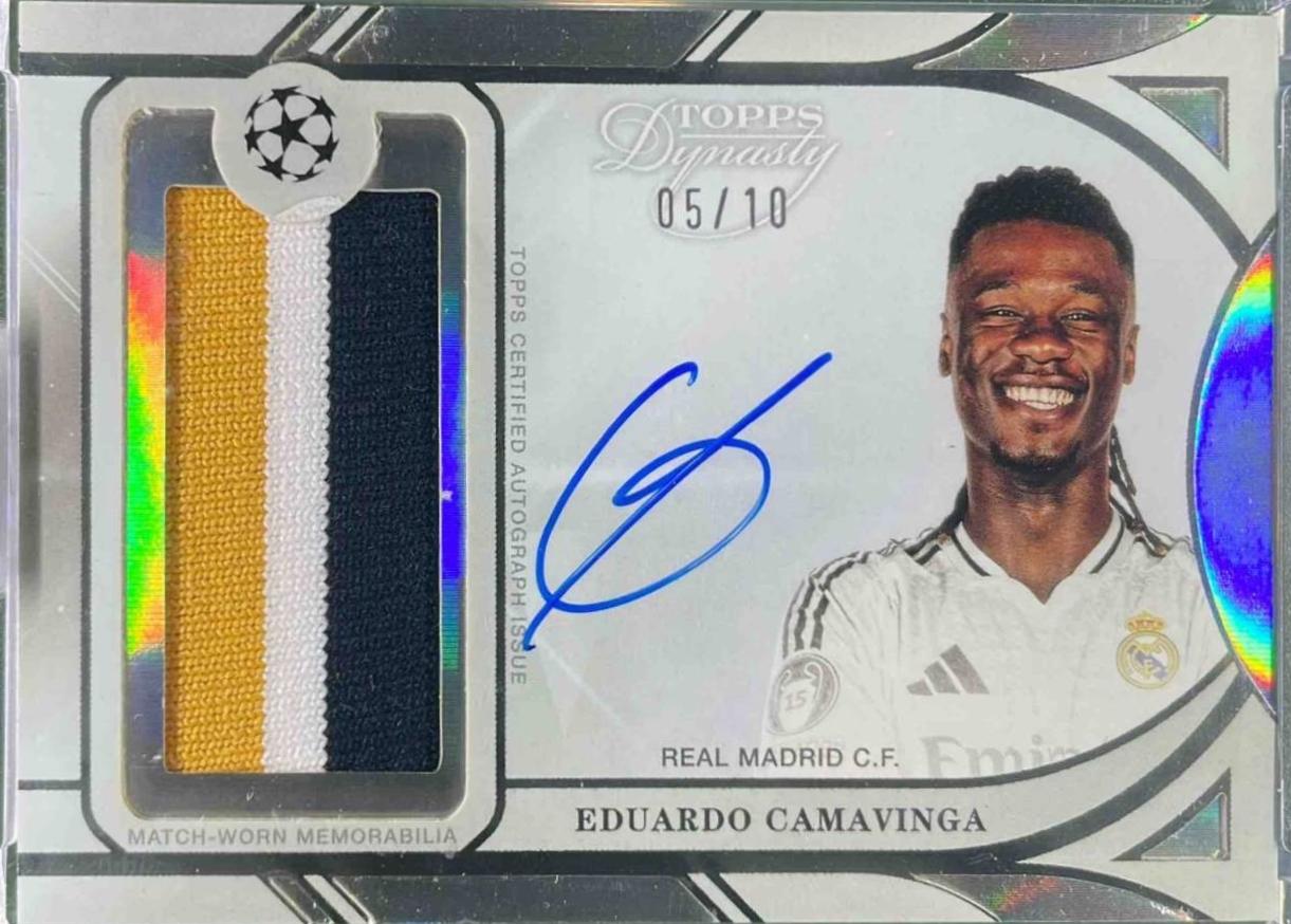 Eduardo Camavinga - Dynasty UEFA Autograph Patch #APV-EC2