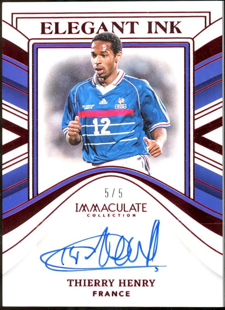 Thierry Henry - Immaculate Elegant Ink #EI-TH