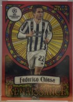 Federico Chiesa - Merlin Chrome UEFA Renaissance #R-12