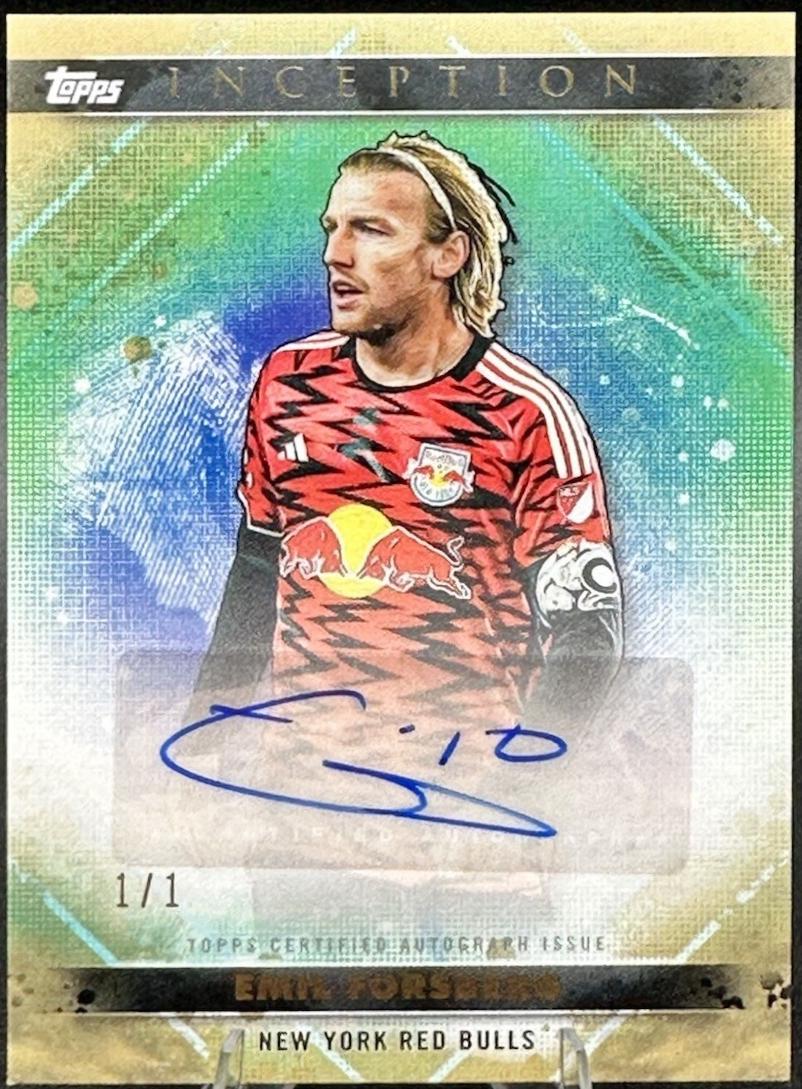 Emil Forsberg - Inception MLS Autograph #26A