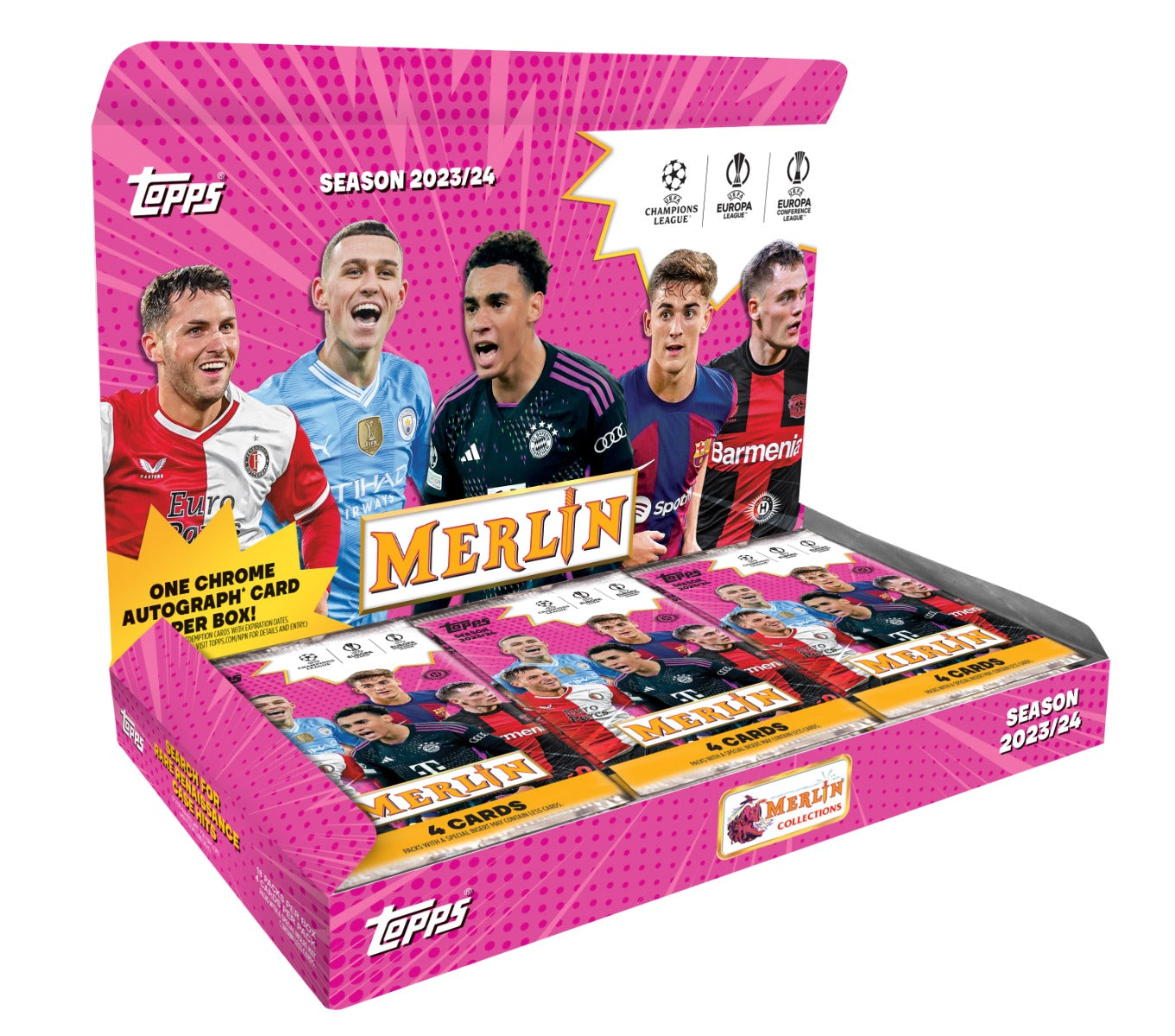 2023 Merlin UEFA Hobby Box box