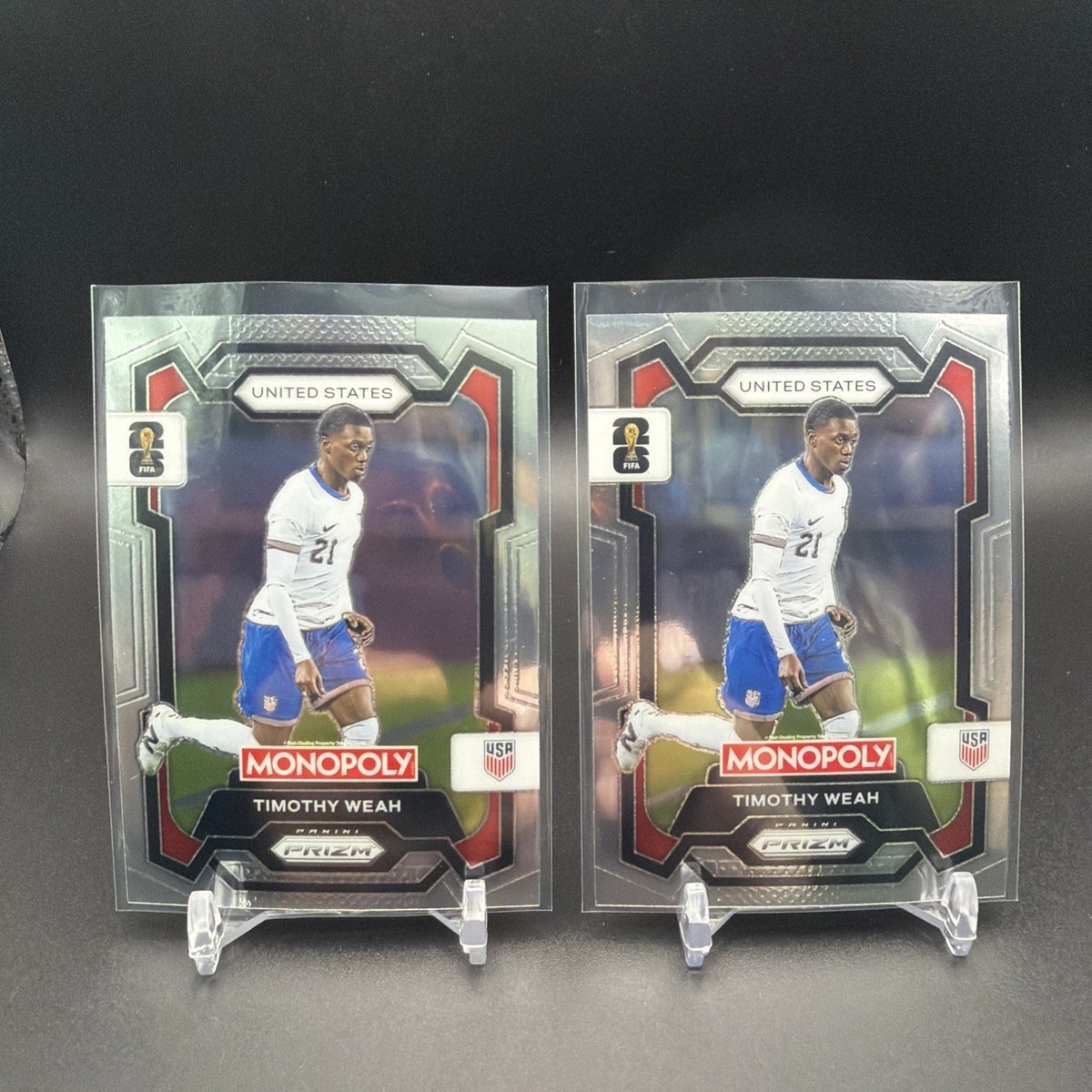 Timothy Weah - Adrenalyn XL FIFA World Cup #487