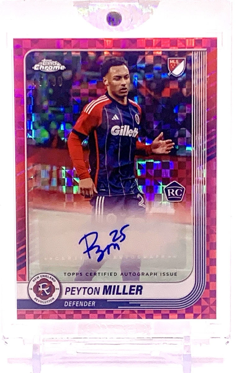Peyton Miller - Chrome MLS Autograph #CA-PM