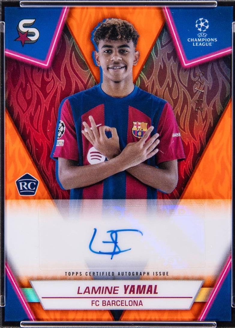Lamine Yamal - UEFA Superstars Autograph #SA-LY