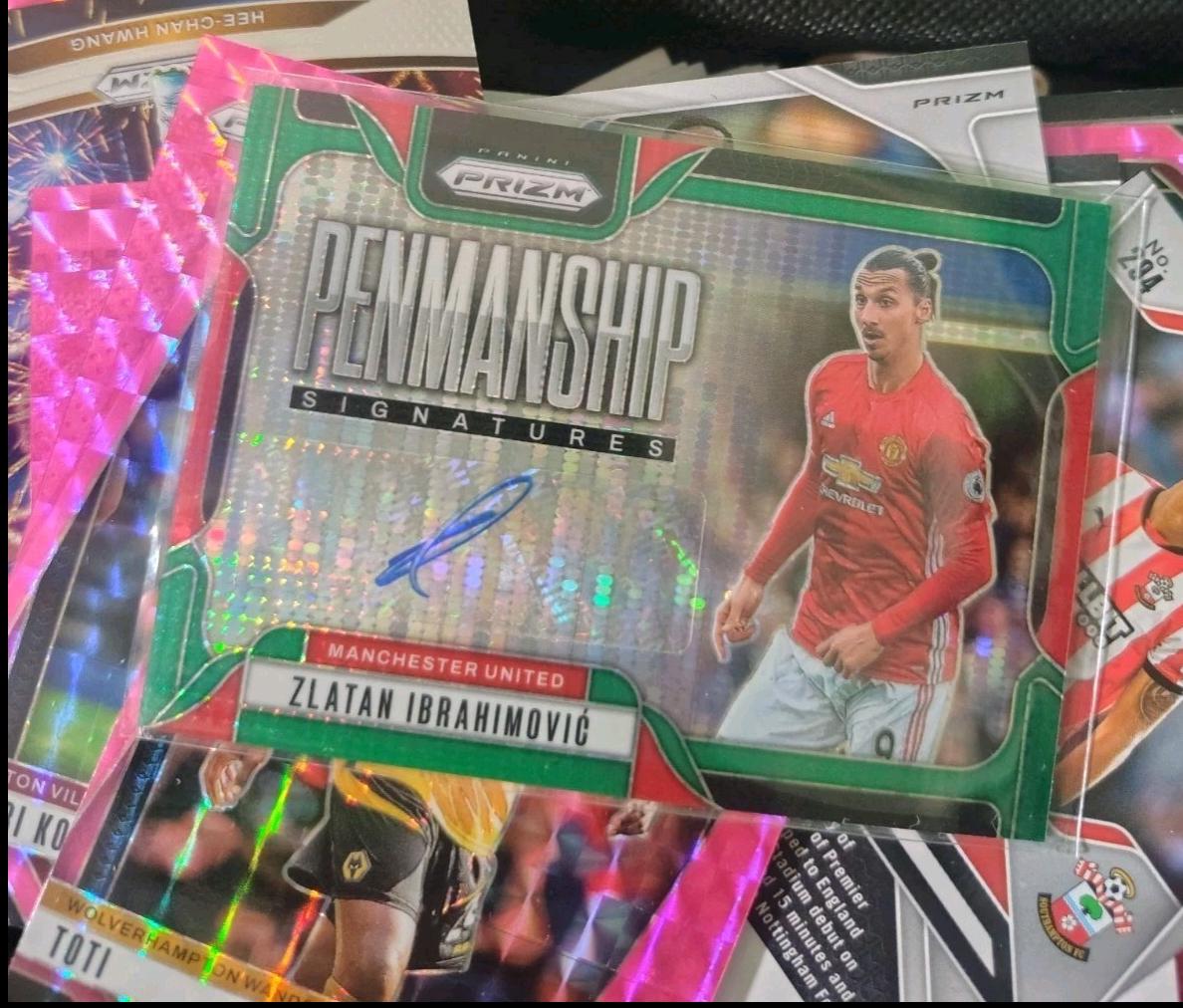 Zlatan Ibrahimovic - Prizm Premier League Penmanship #P-ZI