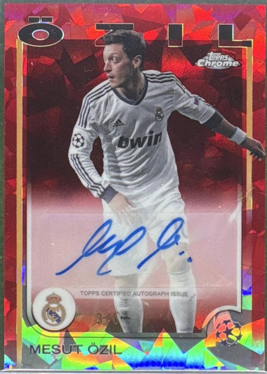 Mesut Ozil - Chrome UEFA Autograph #CA-OZ