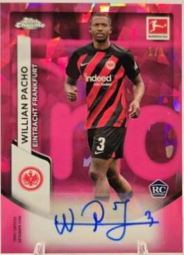Willian Pacho - Chrome Bundesliga Autograph #BCA-WP