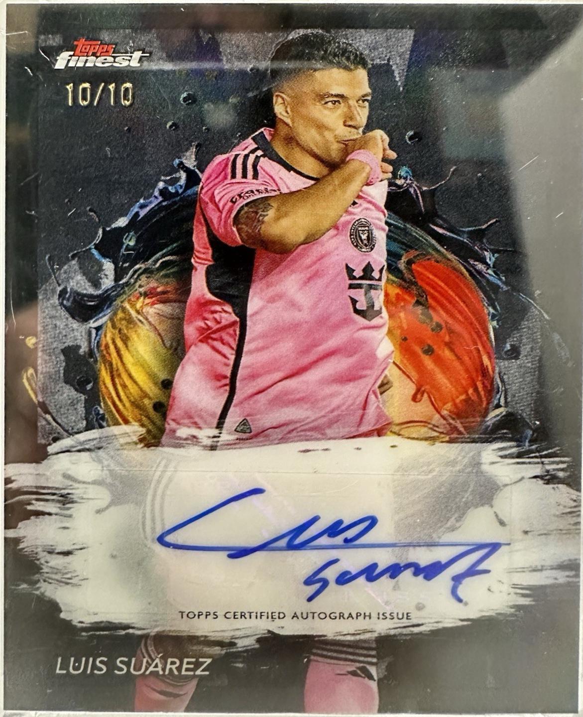 Luis Suarez - Finest MLS Autograph #BA-SU