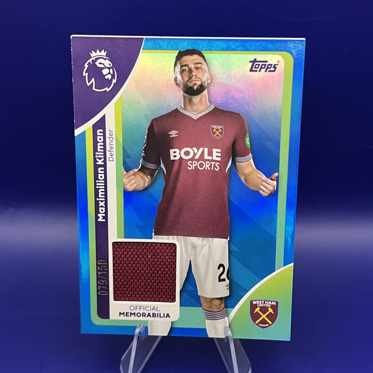 Maximilian Kilman - Premier League Relic #RE-MKI