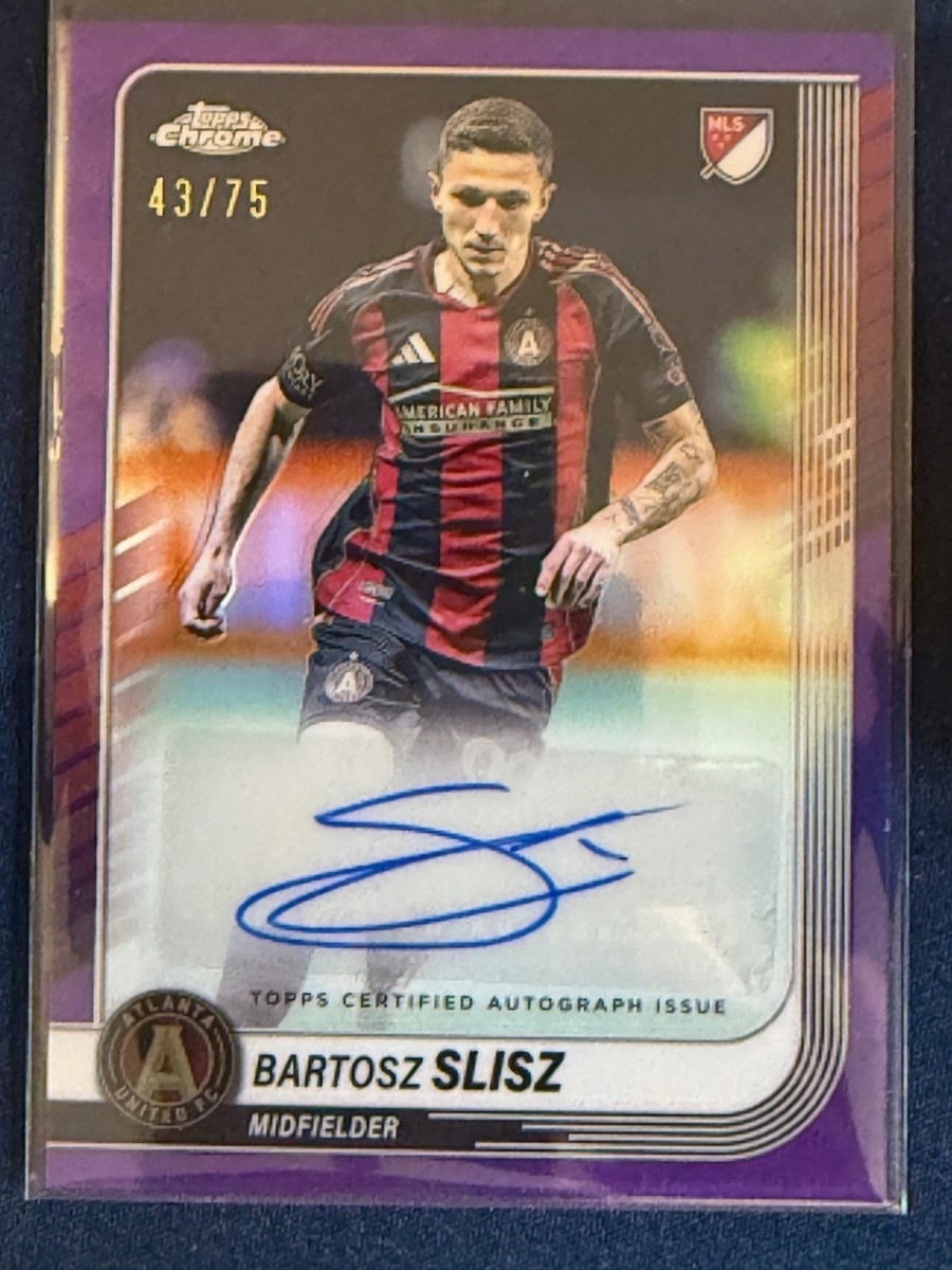 Bartosz Slisz - Chrome MLS Autograph #CA-SZ