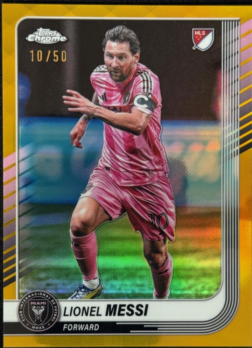 Lionel Messi - Chrome MLS #10