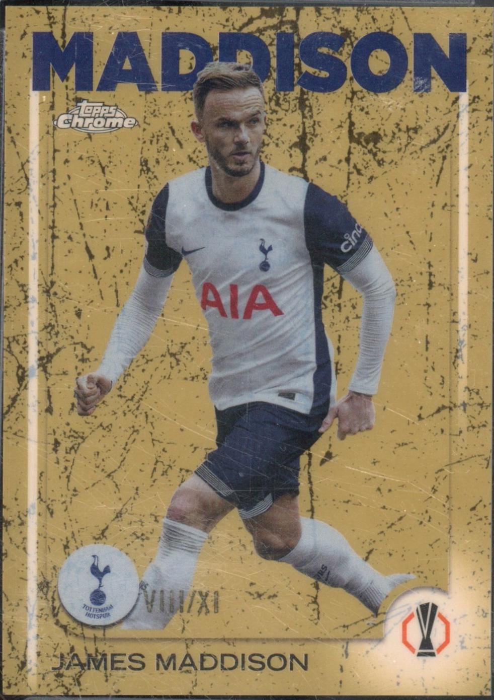 James Maddison - Chrome UEFA #45