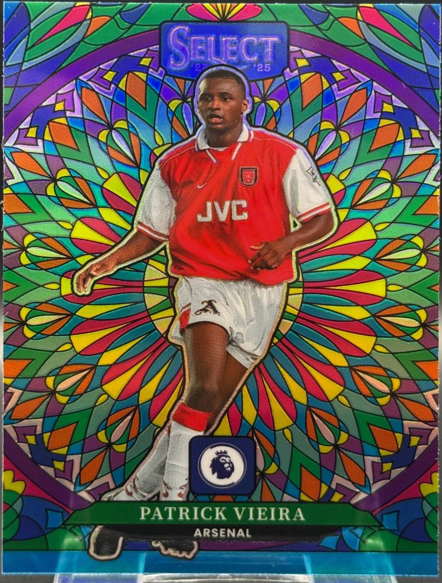 Patrick Vieira - Select Premier League Stained Glass #24