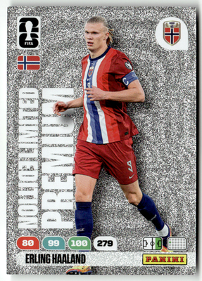 Erling Haaland - Adrenalyn XL FIFA World Cup #336