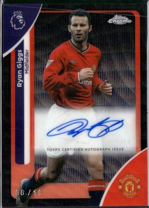 Ryan Giggs - Chrome Premier League Autograph #CA-GS