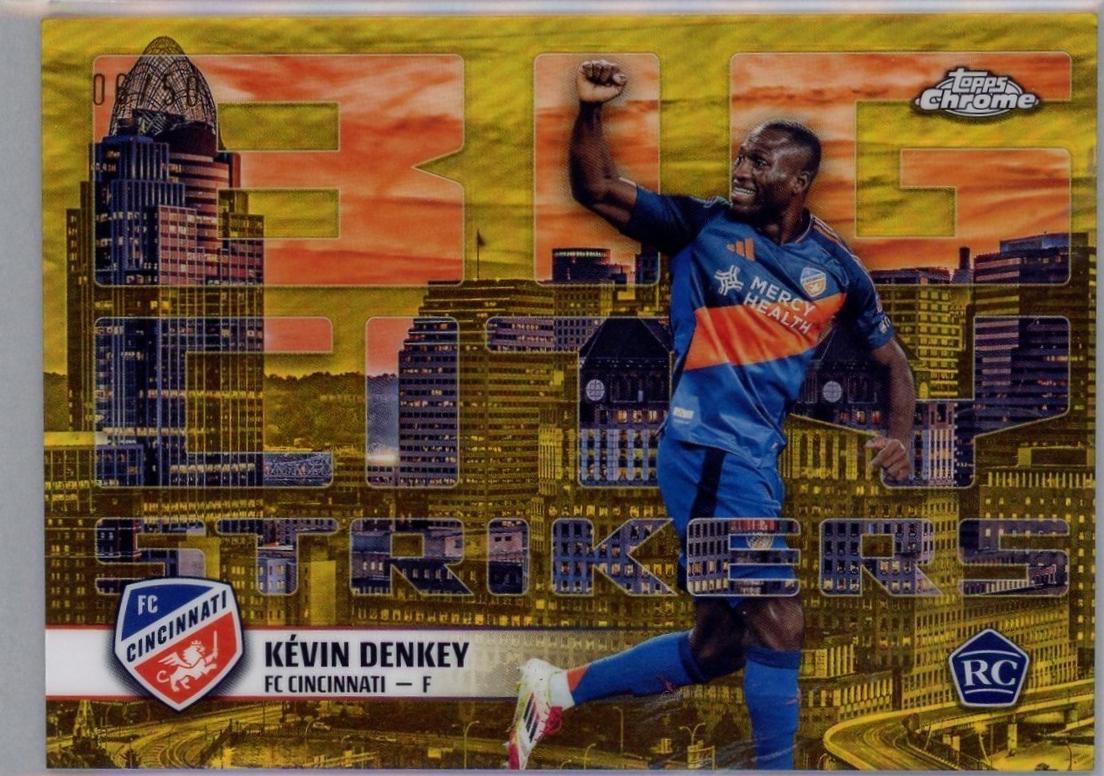 Kevin Denkey - Chrome MLS Big City Strikers #BCS-4